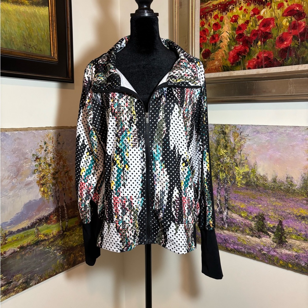 LUCY Colorful Polka Dot Jacket size XL